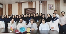   تقدیر از دکتر امیر خسروی به مناسبت روز پزشک در بیمارستان خلیلی
